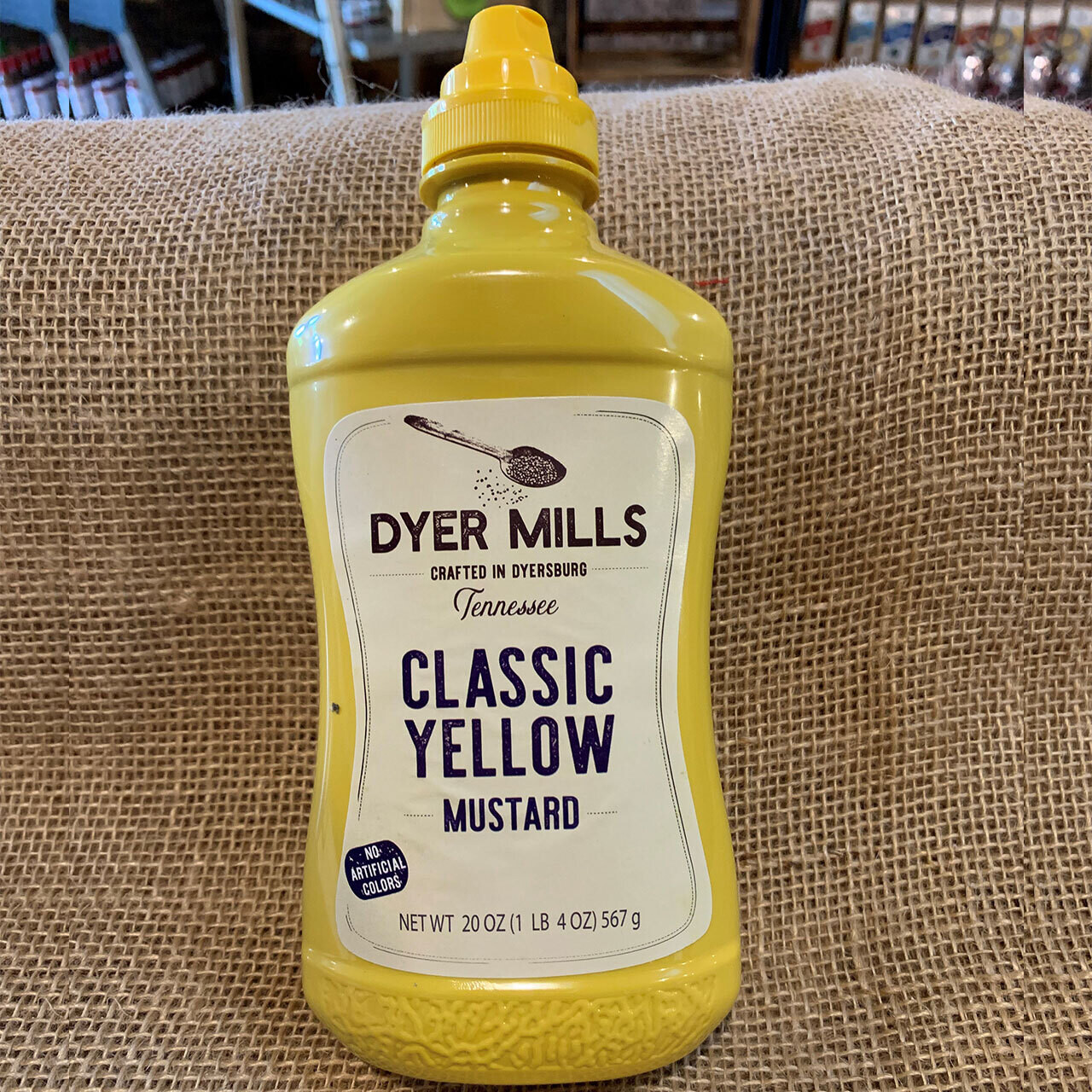 Dyer Mills Classic Yellow Mustard - 20oz