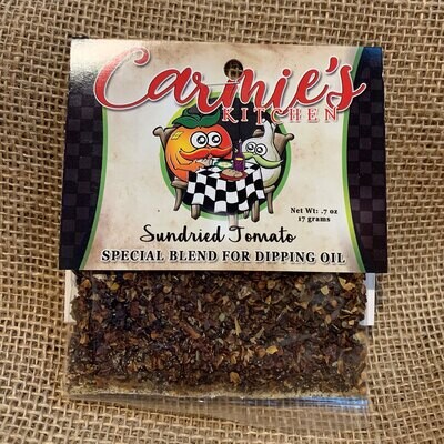 Carmie's Sundried Tomato Dipping Oil
