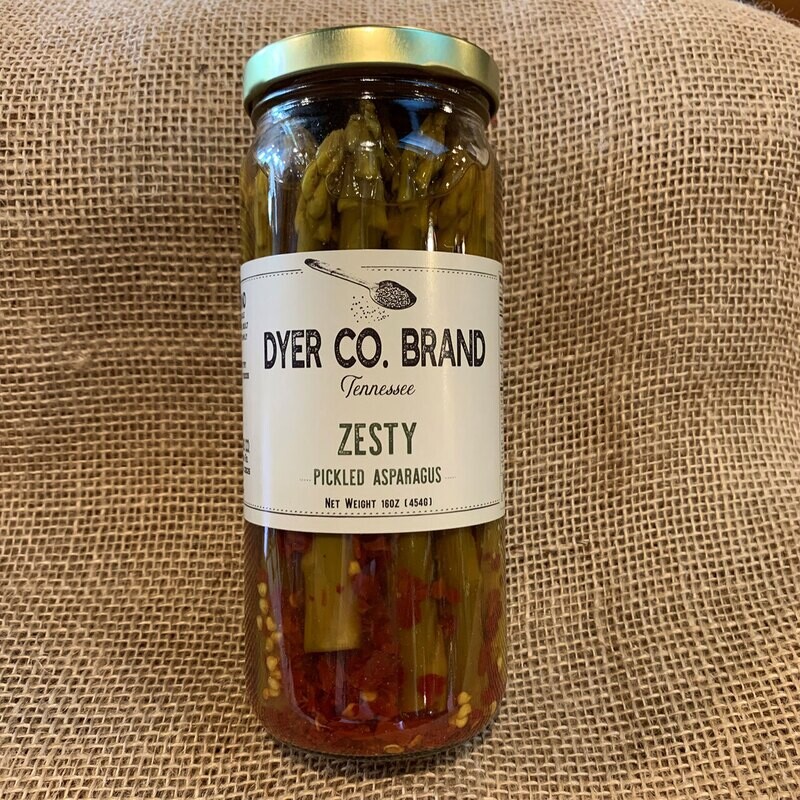 Dyer Co Brand Zesty Pickled Asparagus