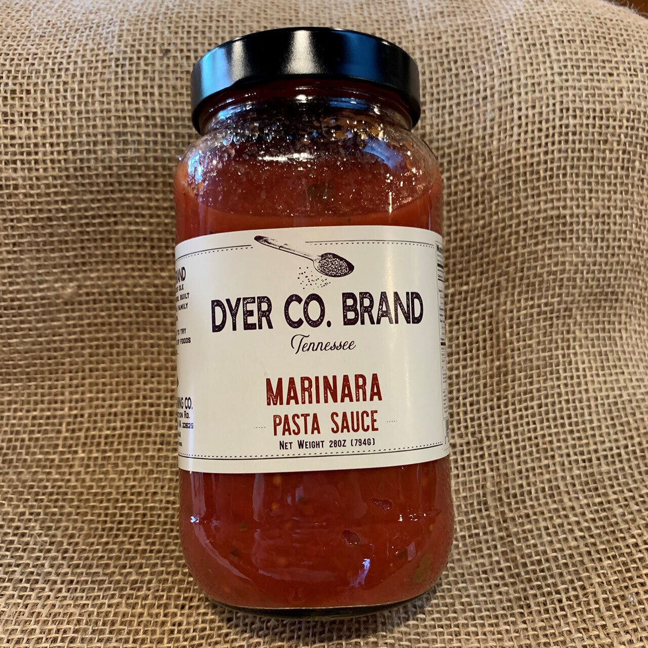 Dyer County Brand Marinara Pasta Sauce