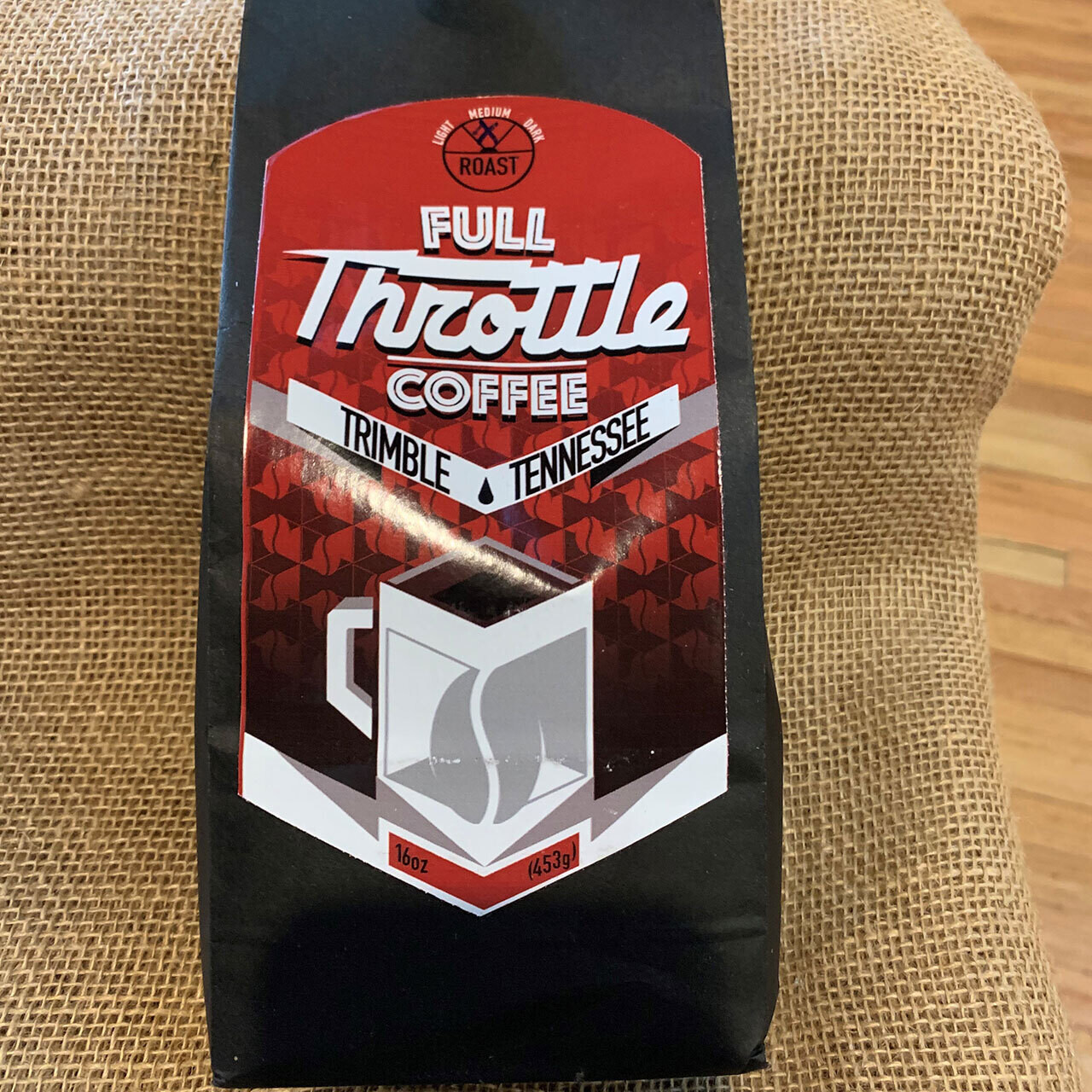 Full Throttle Medium Roast Ground Coffee