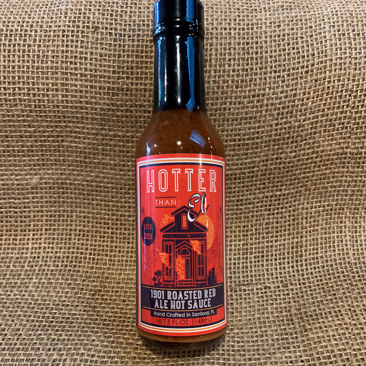 Hotter than El 1901 Roasted Ale Hot Sauce