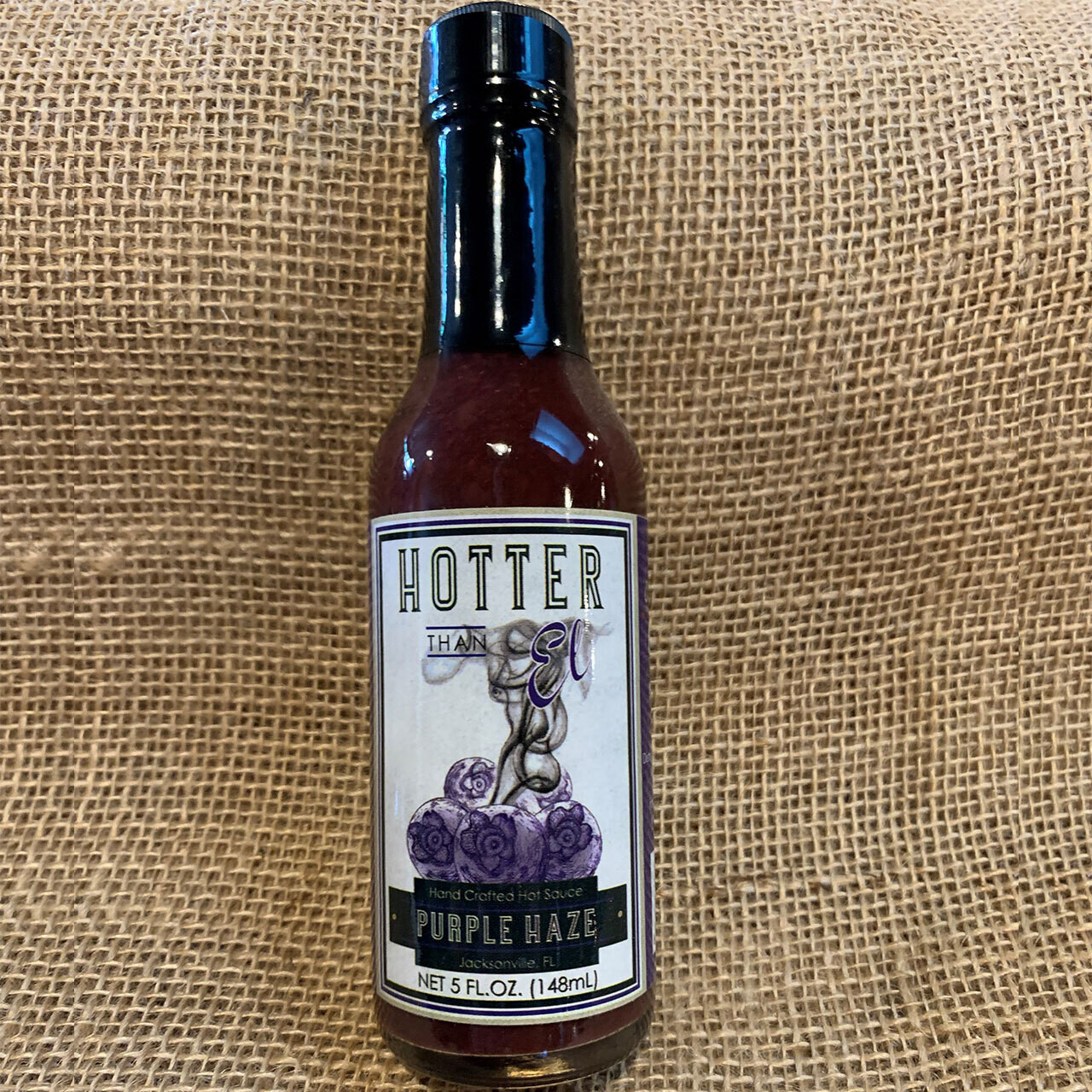 Hotter than El Purple Haze Hot Sauce