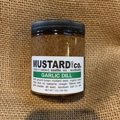 Stocked General Store Garlic Dill Mustard 7oz