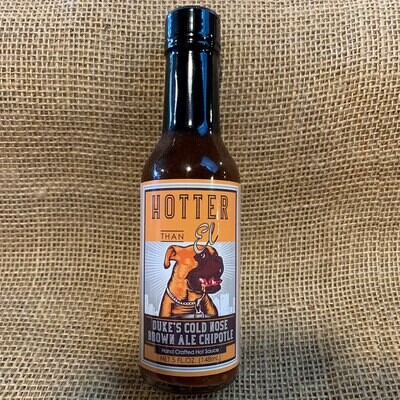 Hotter than EL Duke's Cold Nose Brown Ale Chipotle Sauce