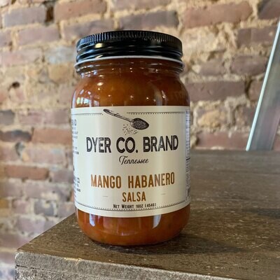 Dyer Co Brand Mango Habanero Salsa