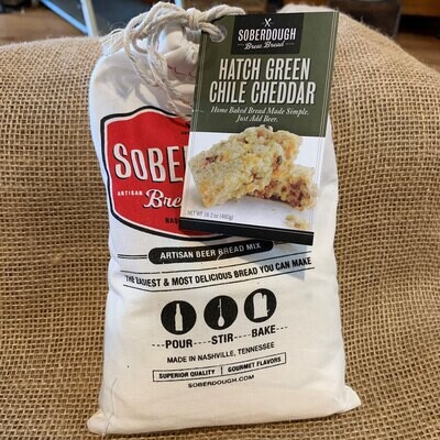 SoberDough Green Chili Cheddar Bread Mix