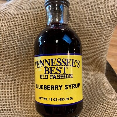 Tn Best Hillbilly Blueberry Syrup 