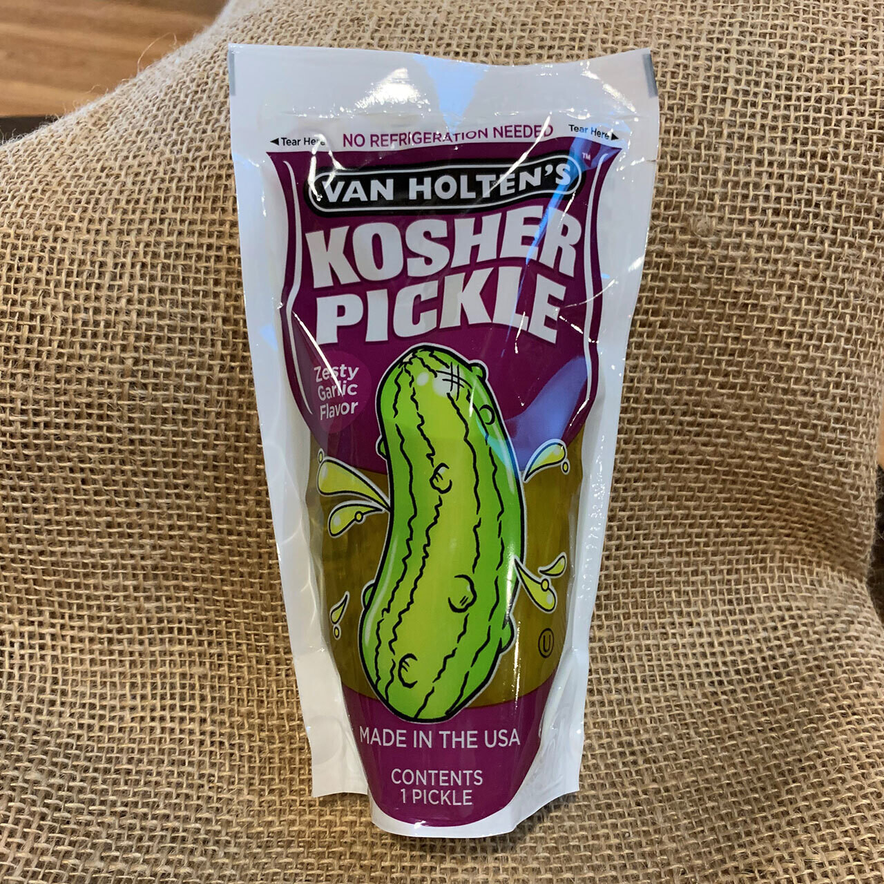 Van Holten's Zesty Garlic Kosher Pickle 