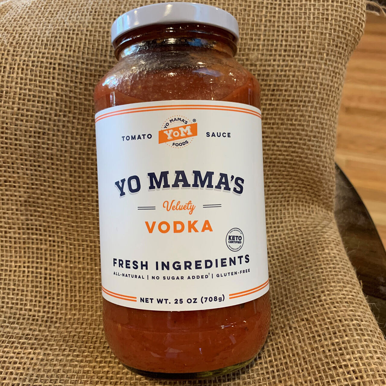 Yo Mama's Velvety Vodka Sauce 