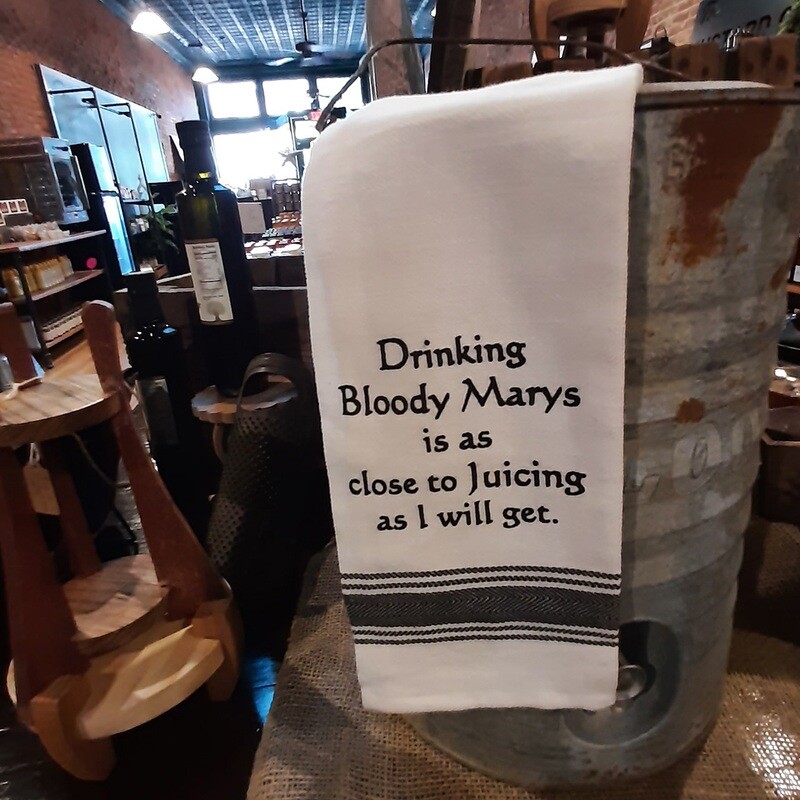 Bruce Julian Bloody Mary Towel