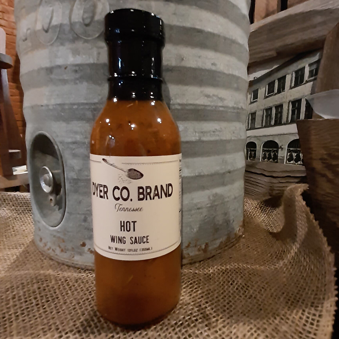 Dyer Co Brand Hot Wing Sauce