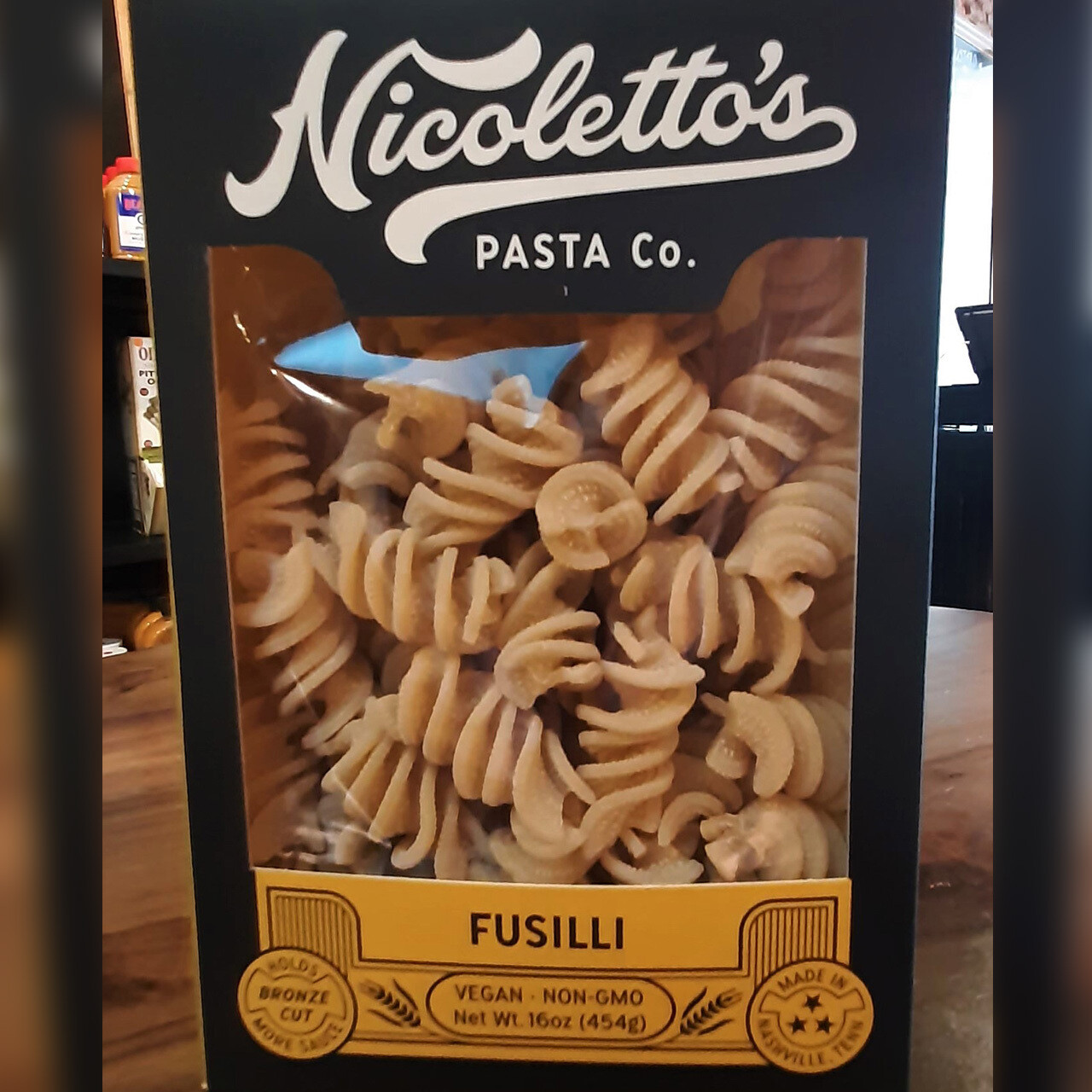 Nicoletto's Pasta Co.  Bronze Cut Fusilli 
