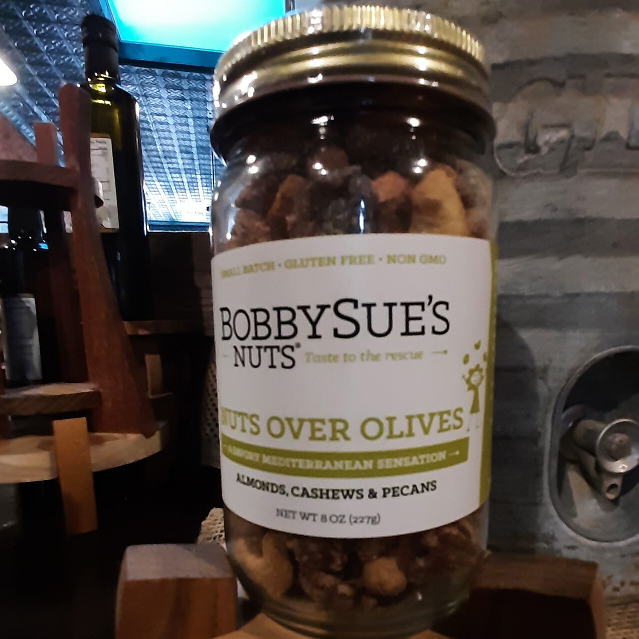 Nuts Over Olives Nuts Jar