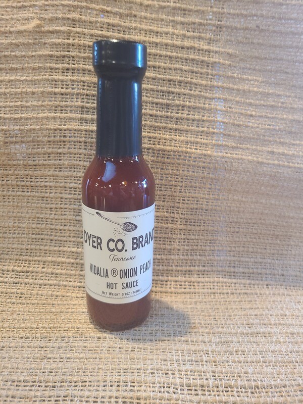 Dyer Co Brand VO Peach Hot Sauce