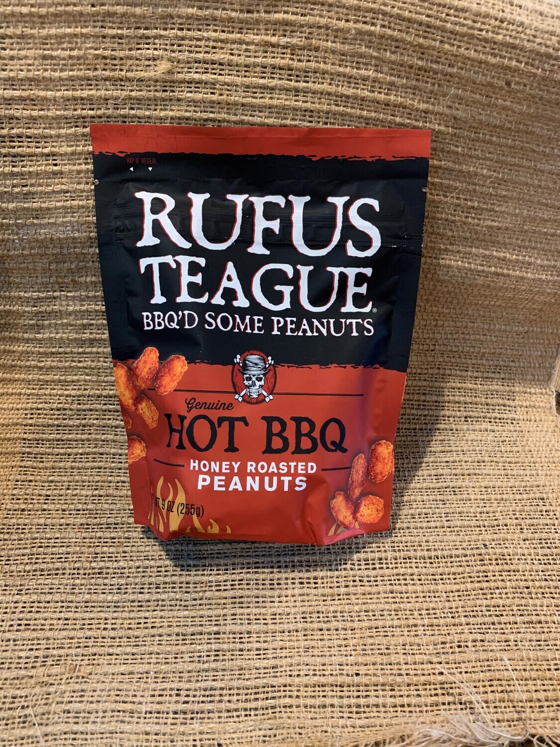 Rufus Teague Hot BBQ Honey Roasted Peanuts