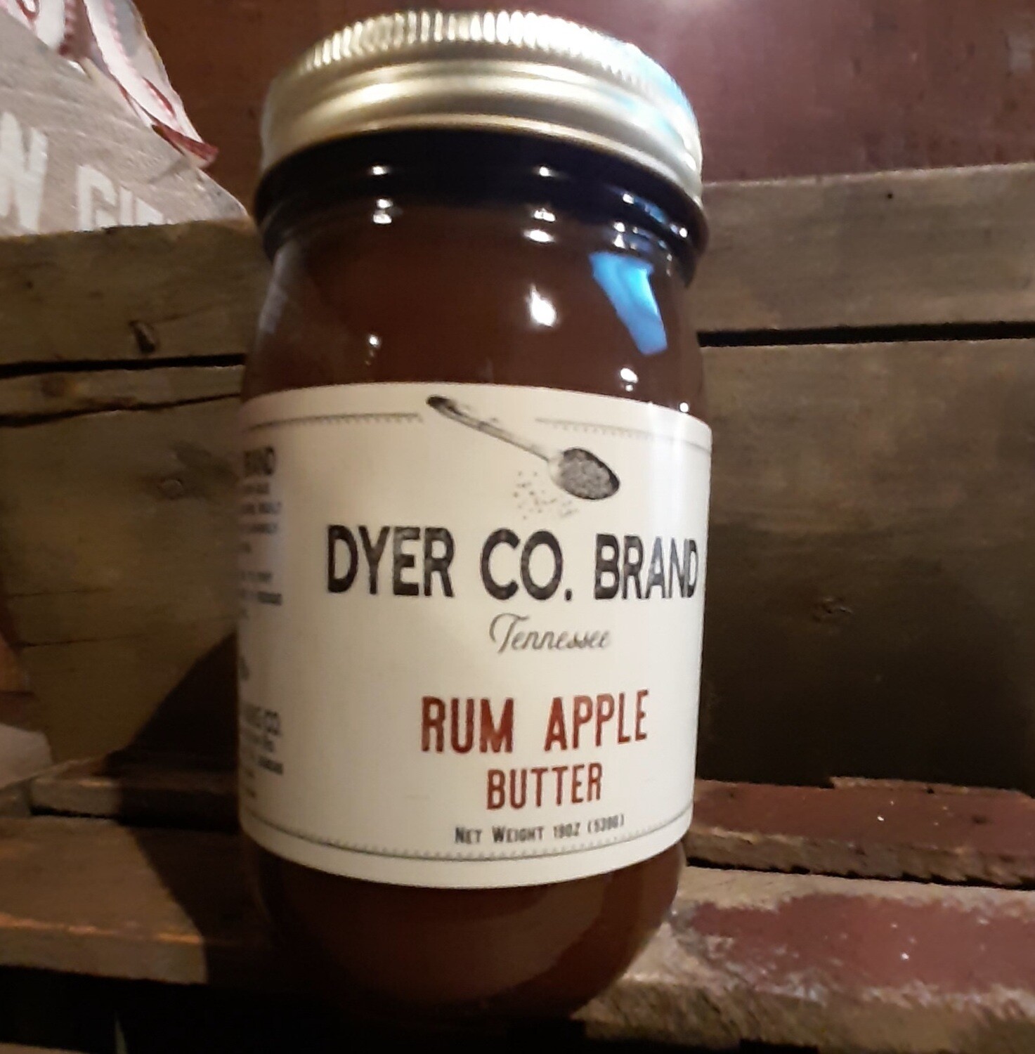 Dyer County Brand Rum Apple Butter 19oz
