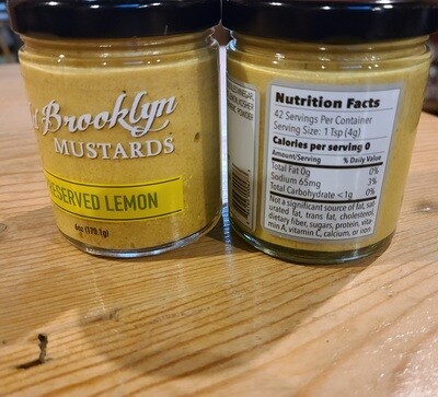 Old Brooklyn Preserved Lemon Mustard