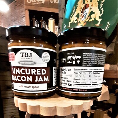 TBJ Maple Syrup Uncured Bacon Jam