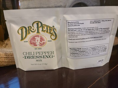 Dr Petes Chili Pepper Dressing Mix