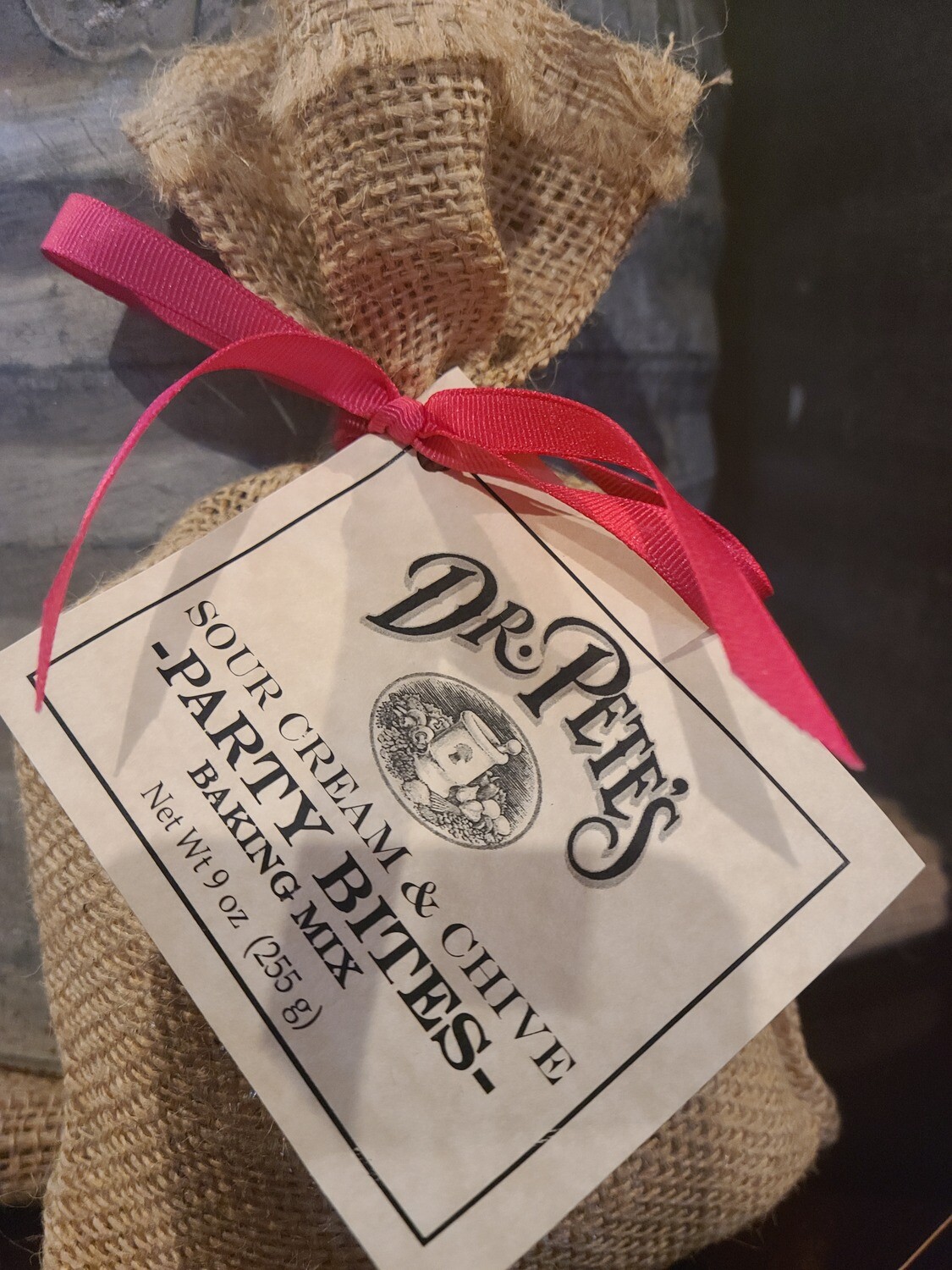 Dr Petes Sour Cream and Chive Party Bite Mix