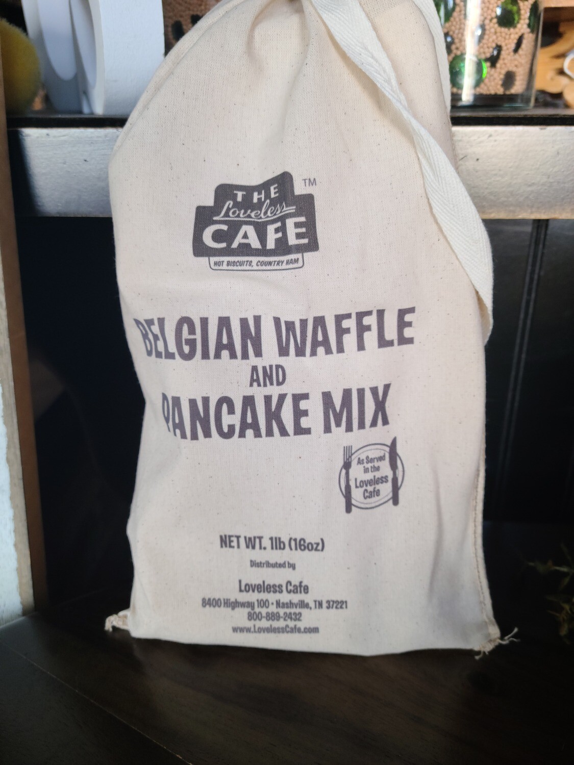 Loveless Cafe Waffle Pancake Mix 1LB Sack