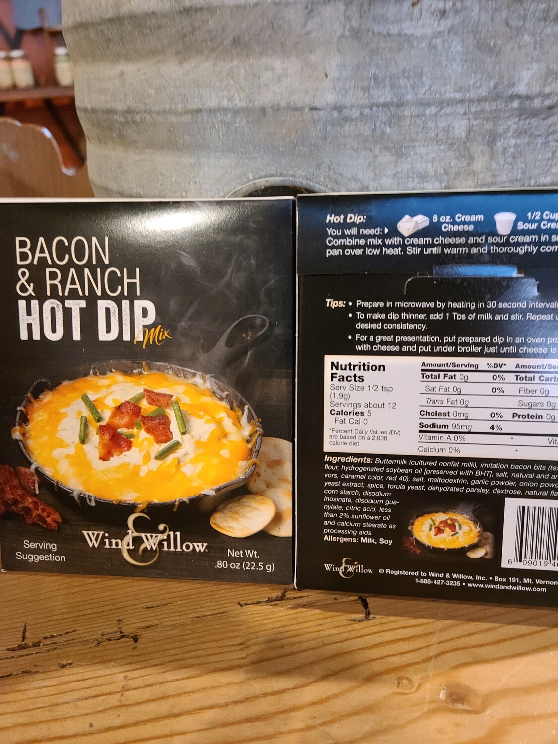 Wind & Willow Bacon & Ranch Hot Dip