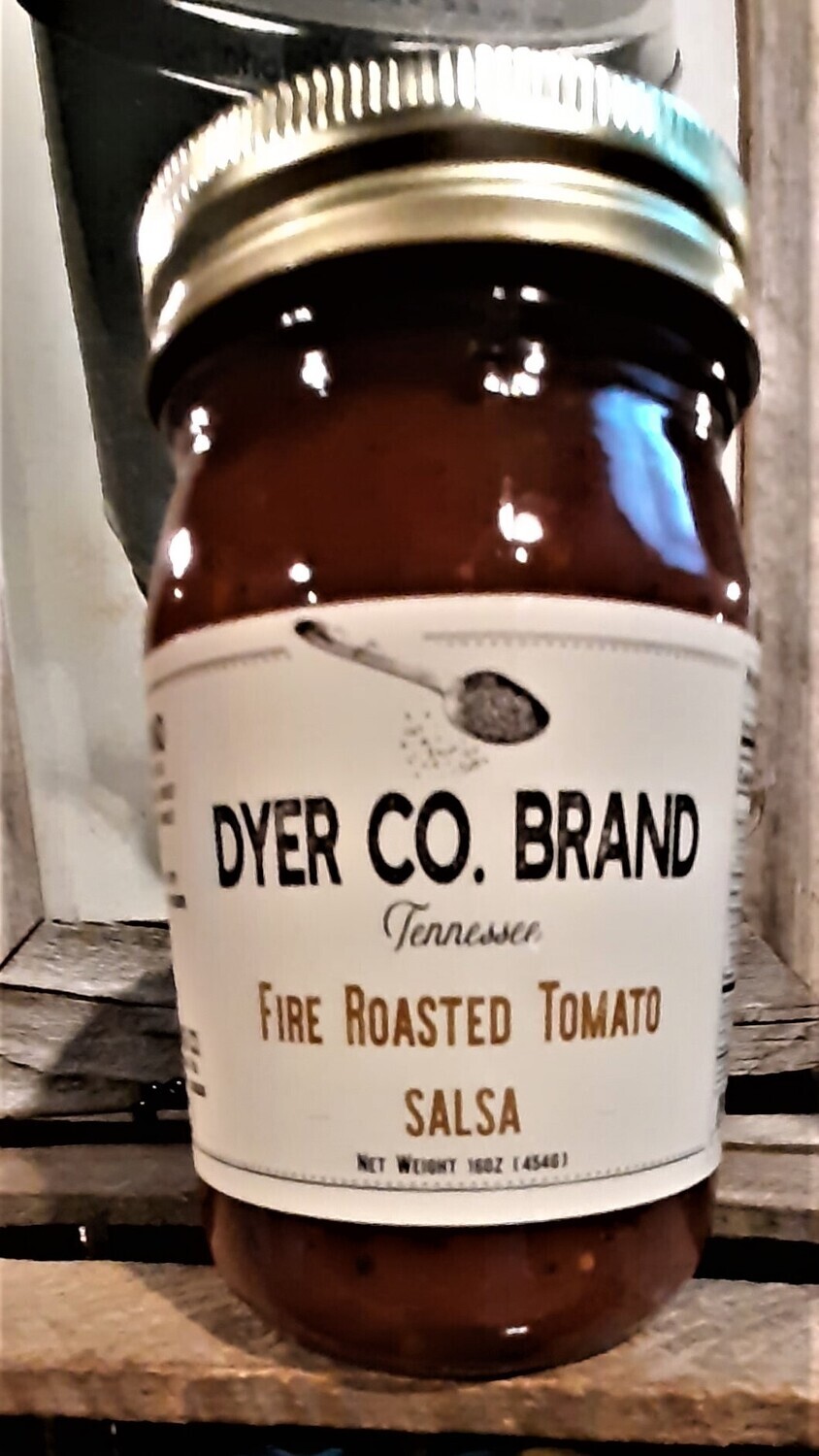 Dyer Co Brand Fire Roasted Tomato Salsa 16oz