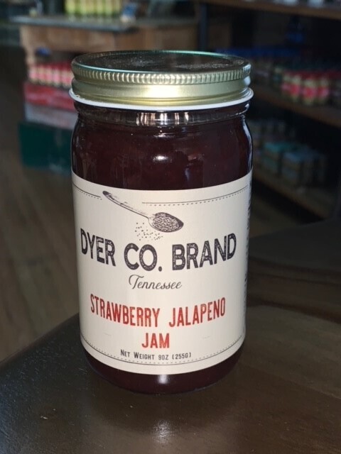 Dyer Co Brand Strawberry Jalapeno Jam