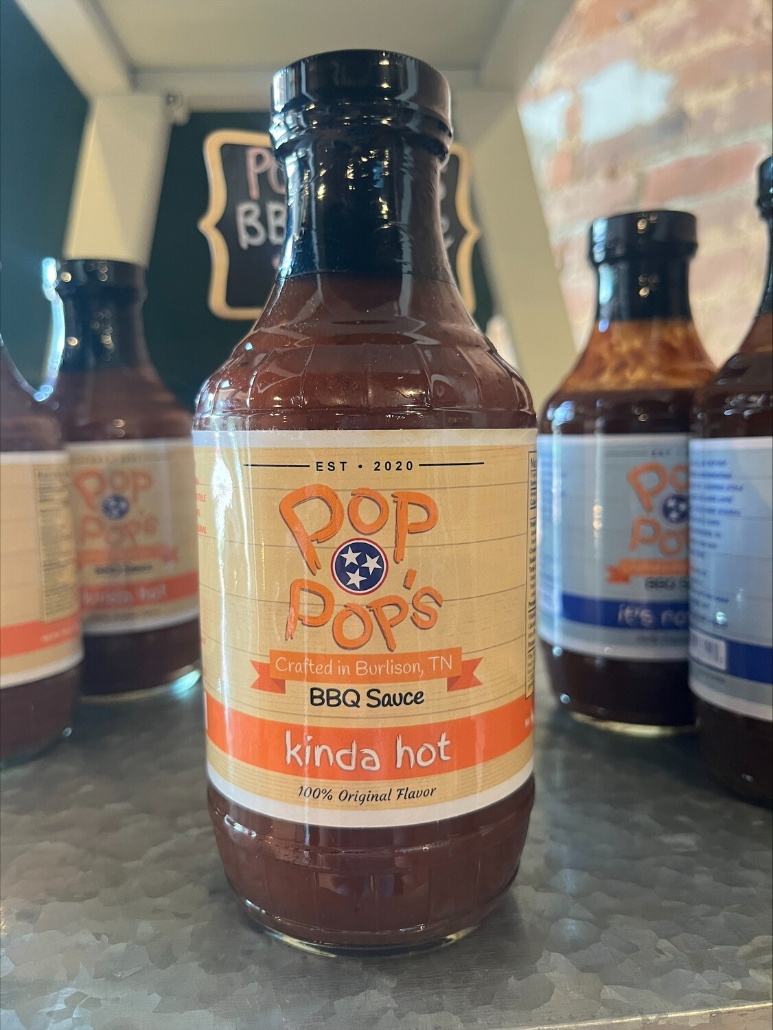 Pop Pops Kinda Hot BBQ Sauce