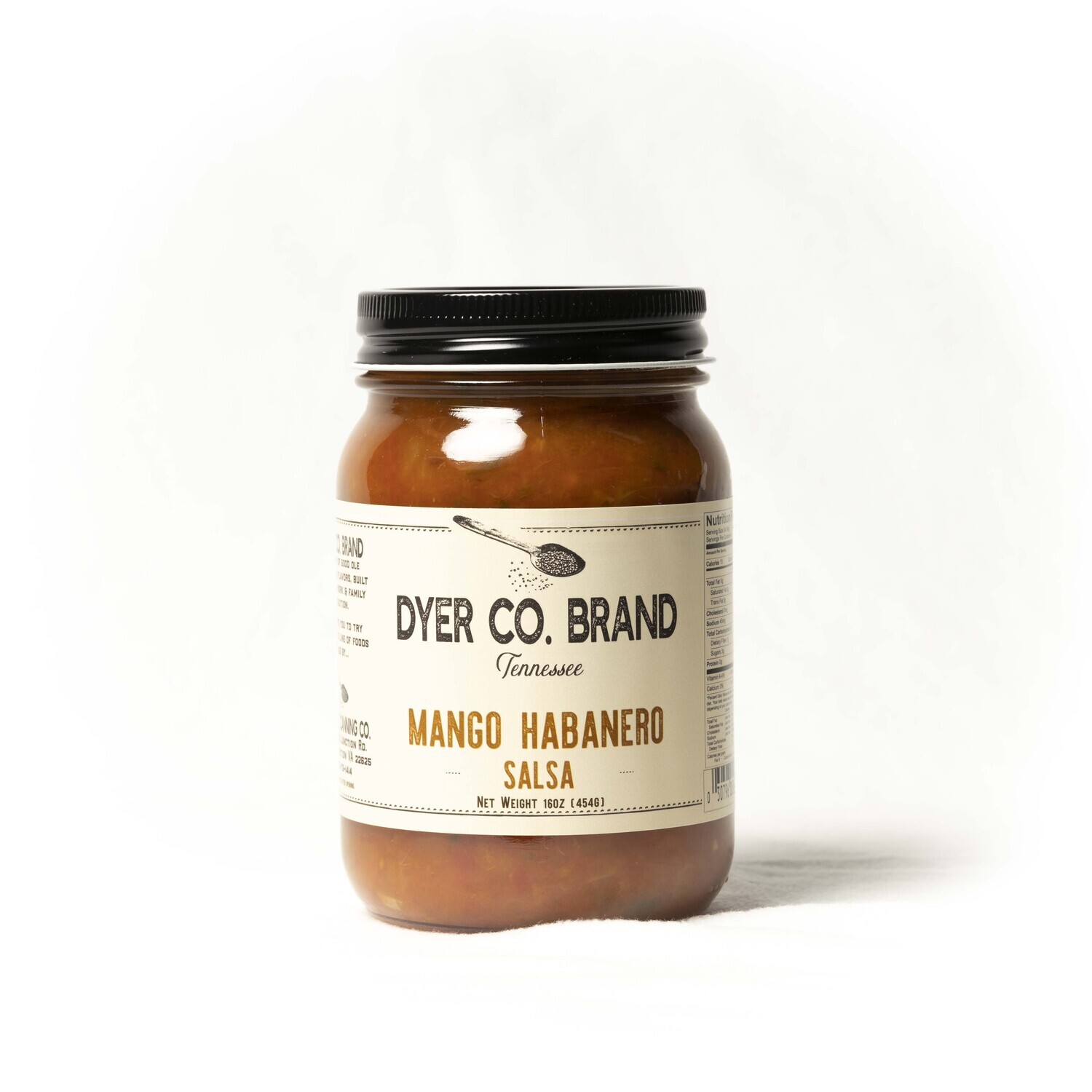Dyer Co Brand Mango Habanero Salsa