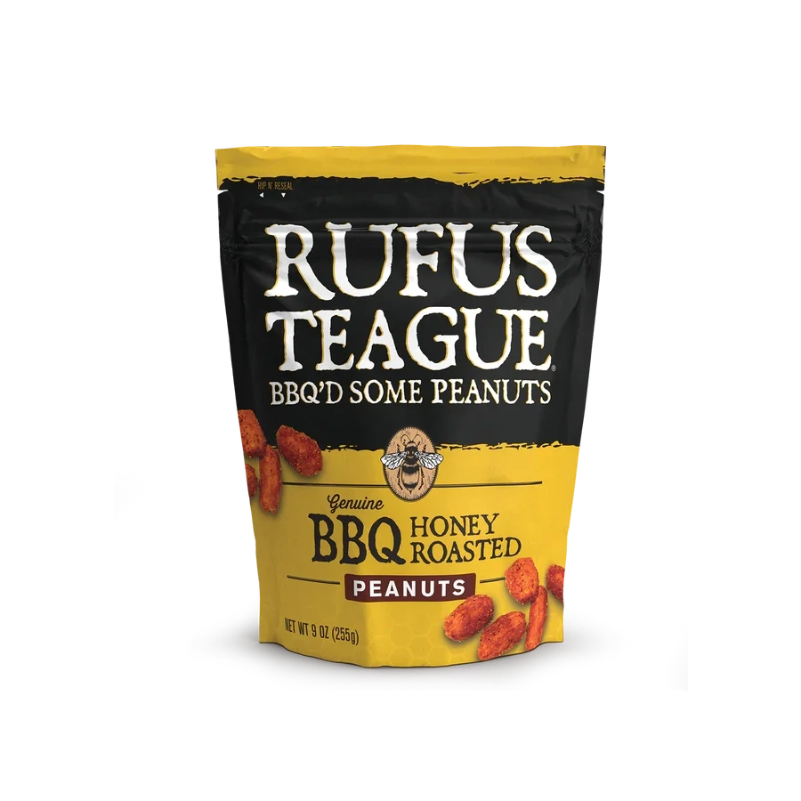 Rufus Teague BBQ Honey Roasted Peanuts 3oz