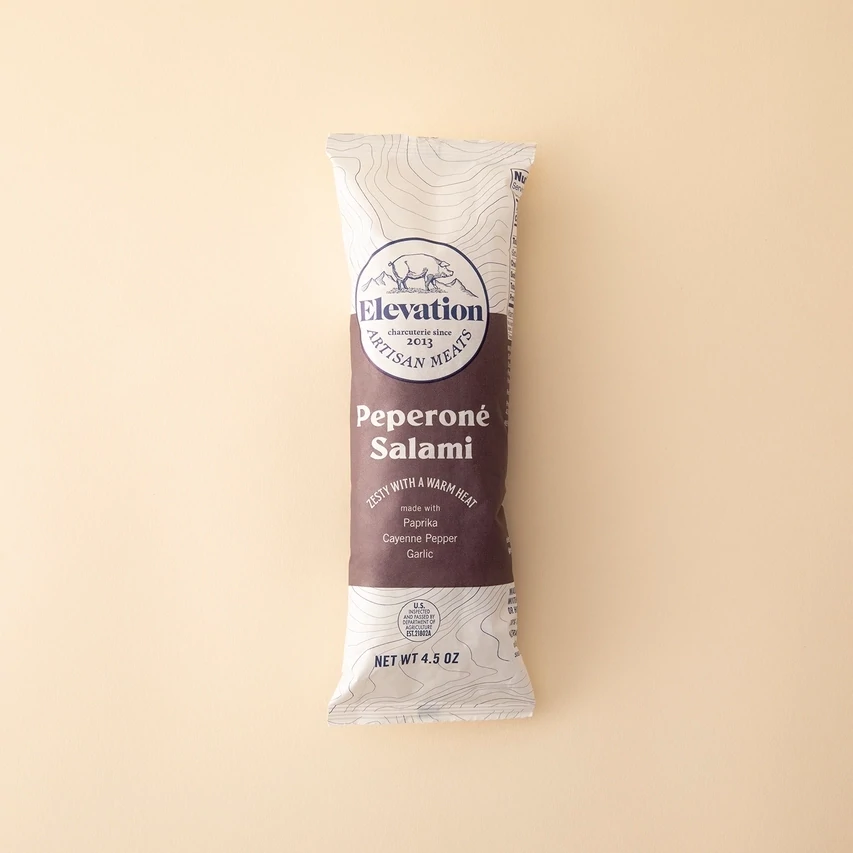 Elevation Charcuterie Peperone Salami