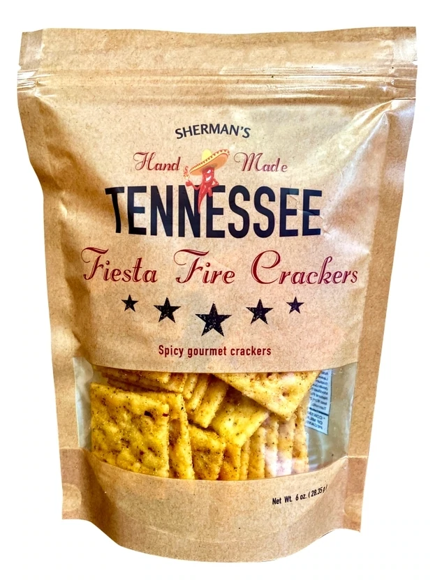 Sherman's Tennesee Hot Crackers, Fiesta Flavor
