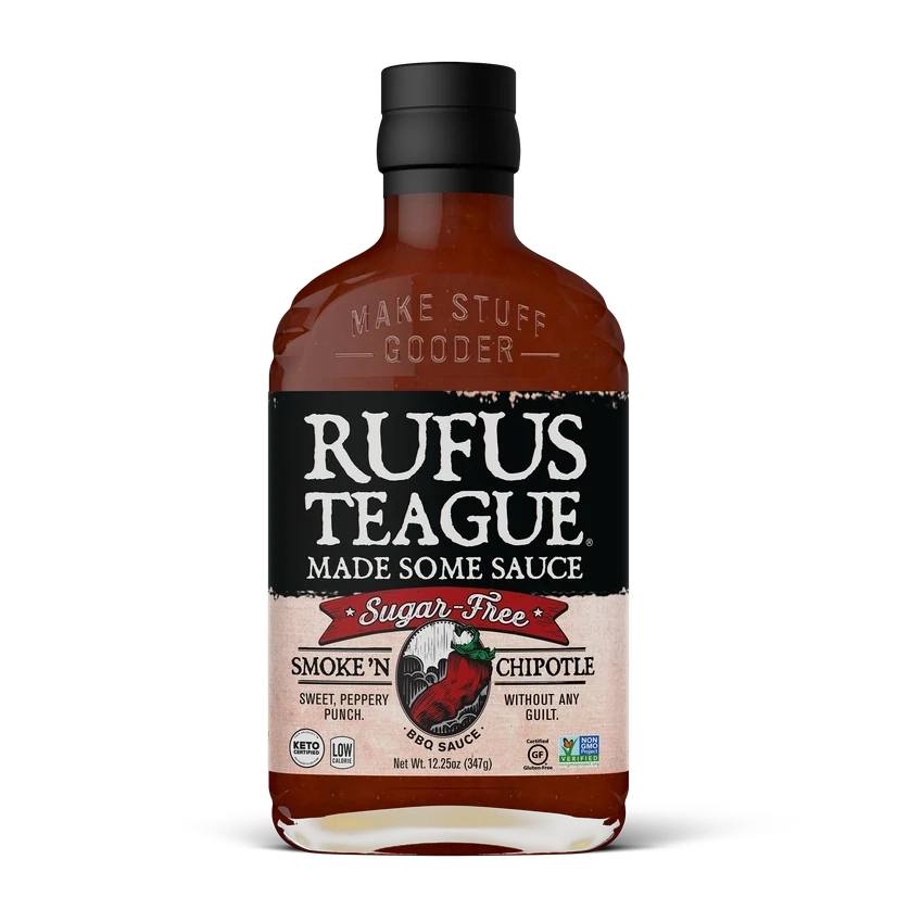 Rufus Teague Smoke N Chipotle Sugar Free BBQ Sauce