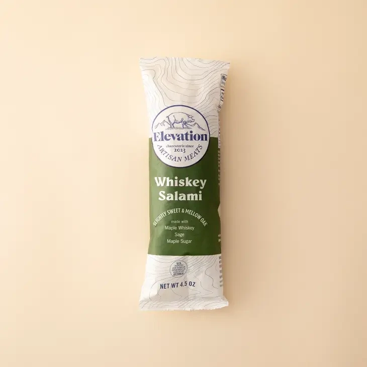 Elevation Charcuterie Whiskey Salami