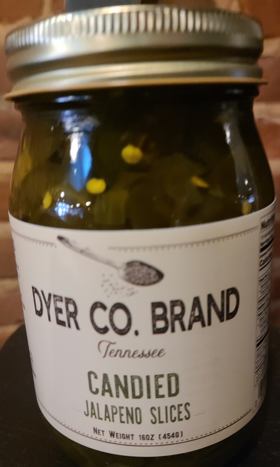 Dyer Co Brand Candied Jalapeno Slices