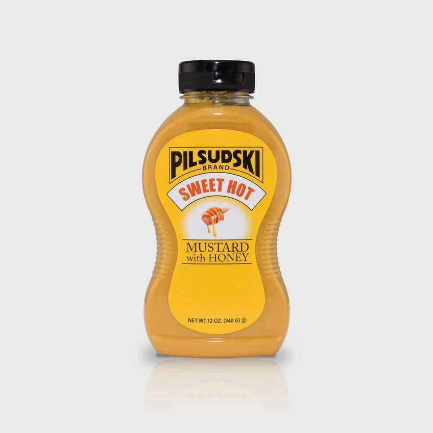 Pilsudski Mustard Sweet Hot Mustard with Honey