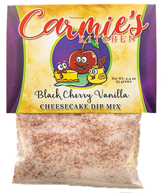 Carmie's Black Cherry Vanilla Cheesecake Dip
