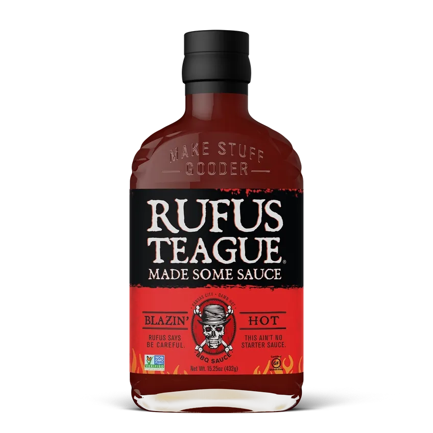 Rufus Teague Blazin' Hot BBQ Sauce