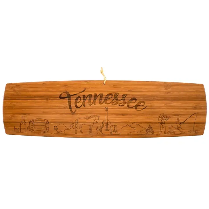 Tennessee State Charcuterie Board 30" x 8.5"