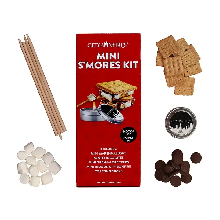 City Bonfires Mini S'mores Kit for Indoors