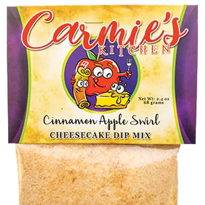 Carmie's Apple Cinnamon Swirl Cheesecake Dip