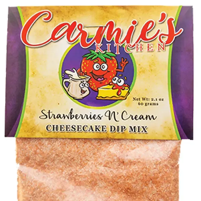 Carmie's Strawberries n Cream Cheesecake Dip
