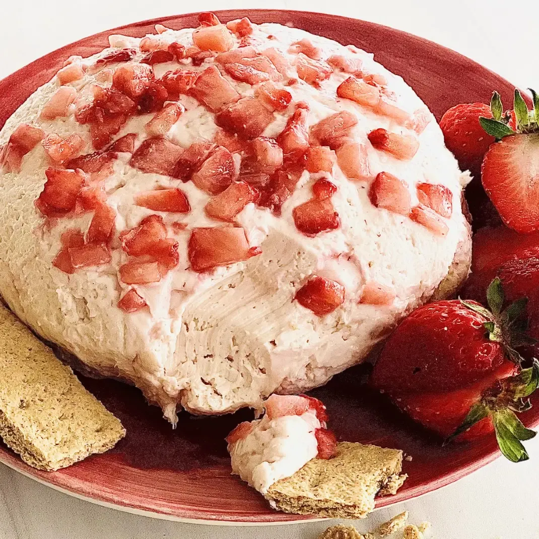 Carmie's Strawberries n Cream Cheesecake Dip
