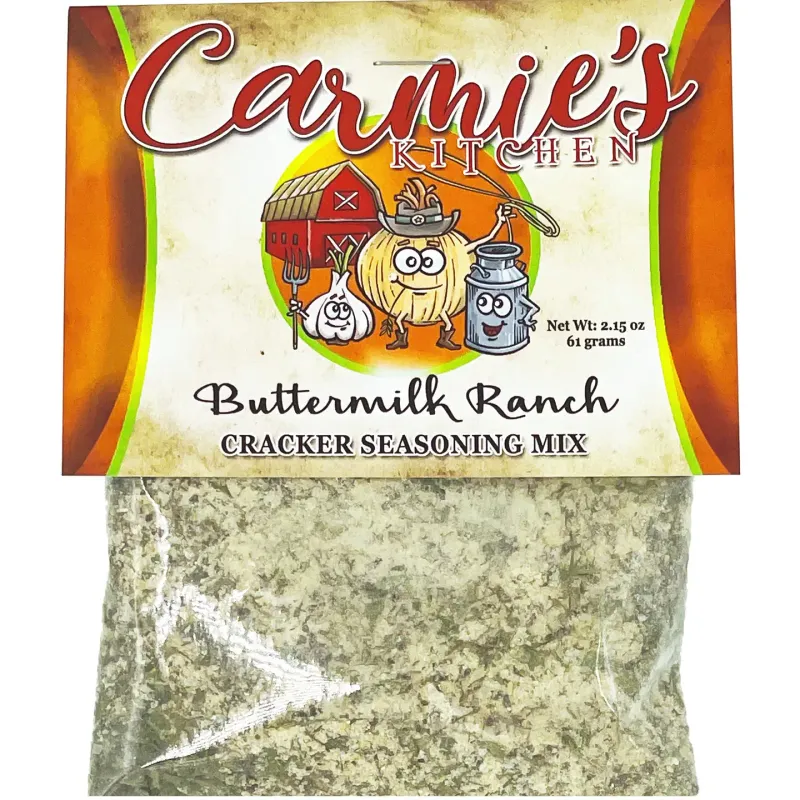 Carmie's Buttermilk Ranch Cracker Seasoninig 