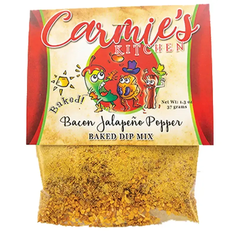 Carmie's Baked Bacon Jalapeno Popper Dip Mix