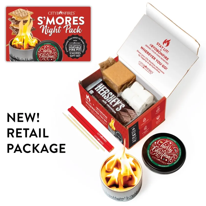 City Bonfires Smores Night Christmas