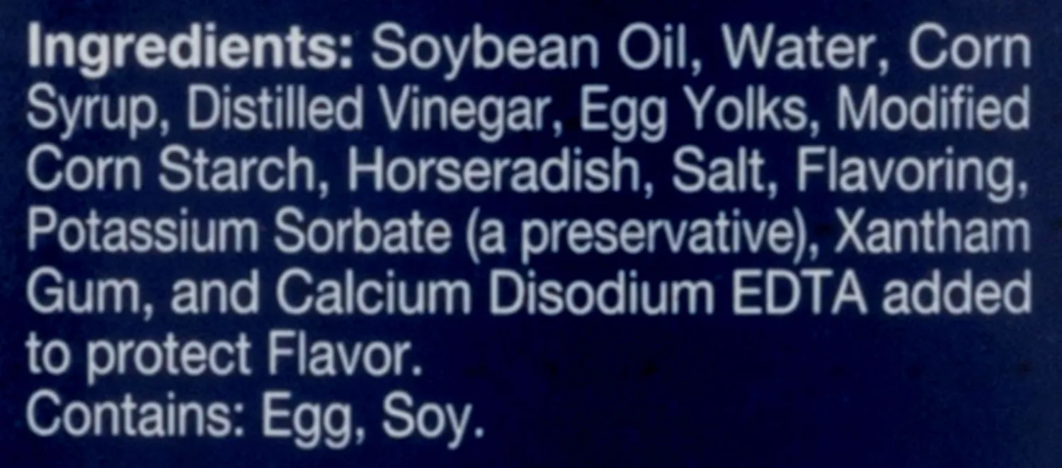 Dietz & Watson Horseradish Sauce
