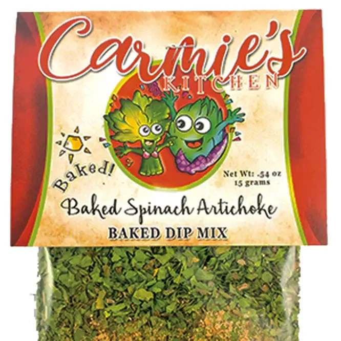 Carmie's Baked Spinach Artichoke Dip